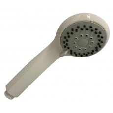 Plastic Shower Head with 3 Mode Spray : White