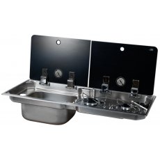 CAN FL1922 Slimline Luxury Sink/Hob Combination CAN FL1922 Slimline Luxury Sink/Hob Combination