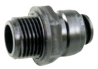 W4 Push Fit Straight Adaptor Male 1/2" BSP - 12 mm