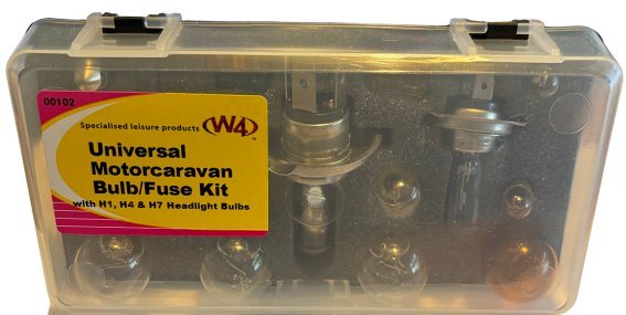 W4 Universal Motorcaravan Bulb/Fuse Kit