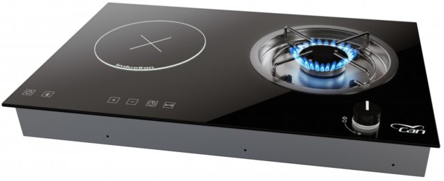 CAN HC0550 Induction & Gas Hob (2 zones)