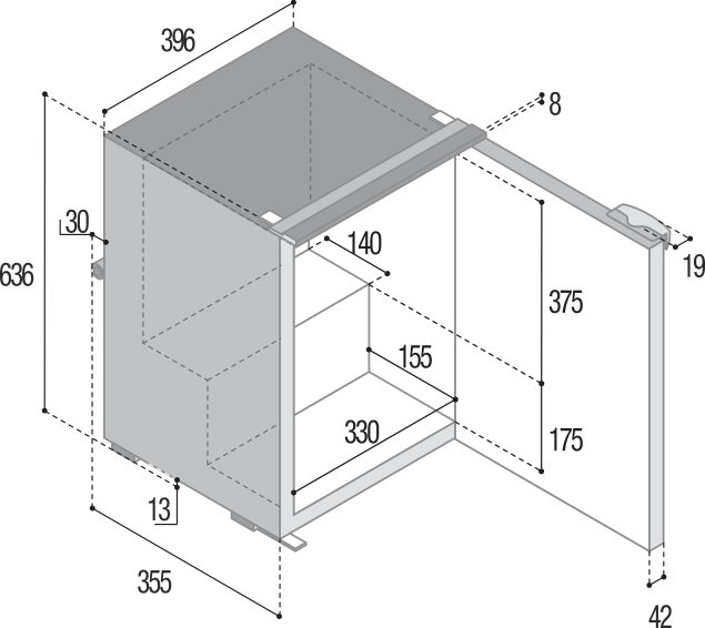 vitrifrigo fridge c50i