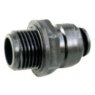 W4 Push Fit Straight Adaptor Male 1/2" BSP - 12 mm