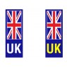 W4 UK Plate Stickers